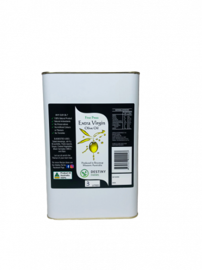 EVOO 3 Litre Tin